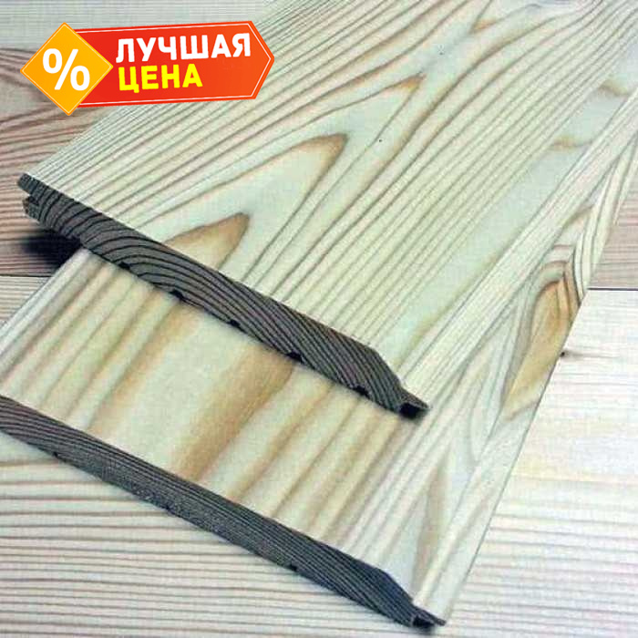 Имитация бруса 16х145х6000 мм Экстра Лиственница