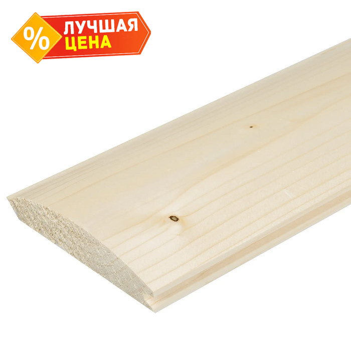 Блок-хаус 36х175х4000 мм АВ Хвоя