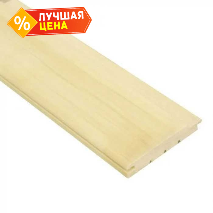 Вагонка Осина Софтлайн 16х96х1200 мм С