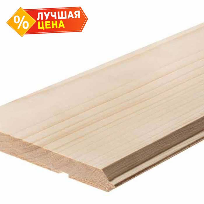 Имитация бруса 17х175х6000 мм АВ Хвоя